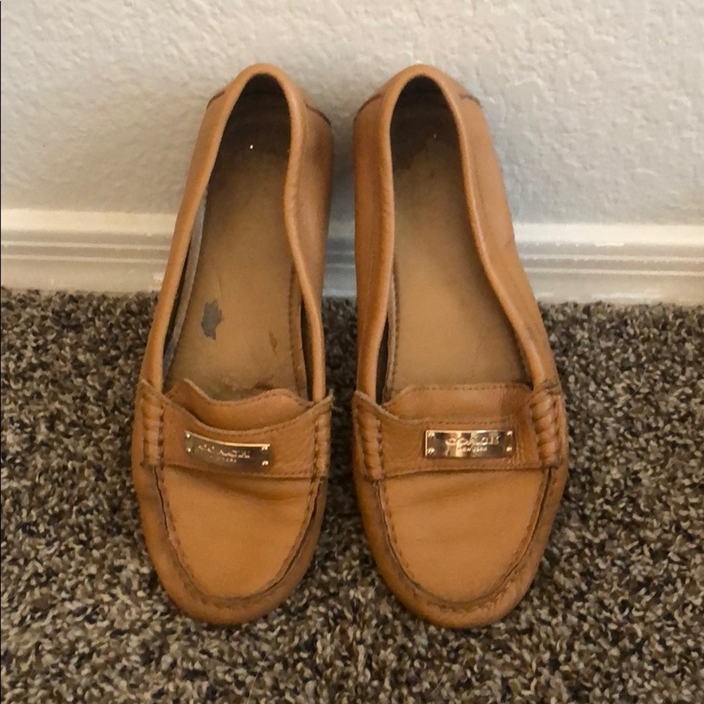 Faux Leather Coach Loafer